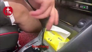 Ручка КПП с подсветкой и логотипом