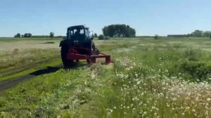 Роторная косилка LiSiCA Z-165 в работе!