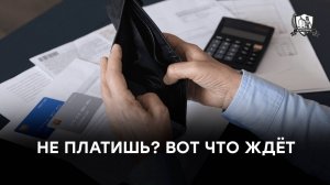 Что будет, если просто не платить кредит?