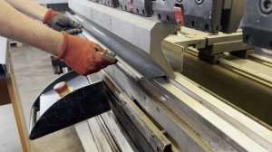 Изготовление швеллера с усилением заплющиванием - сталь 08ПС 2.5 мм