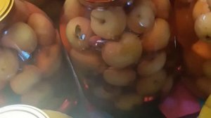 # Как вкусно # Компоты из вишни и яблок #Вкус детства#