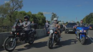 Свадьба на мотоциклах