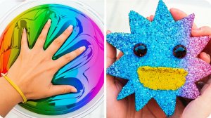 Слаймы, Игры со слаймами 🎨 Волшебная текстура!