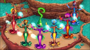 Канделявра / Candelavra - все варианты цвета призматиков (My Singing Monsters: Dawn of Fire)