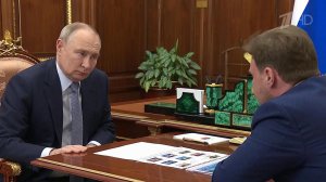 Владимир Путин встретился с главой компании "РусГидро"