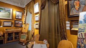 Встреча с Мией. Музей живописи. Выставка современных художников.