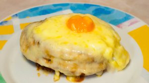 Хачапури по-аджарски с куриной грудки