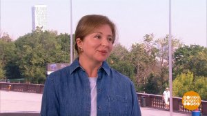 Анна Банщикова - про лето, солнце, Геленджик... и немного про "Ищейку". Доброе утро. Фрагмент вып...