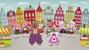 Полька Хэй  Немецкая народная  Детский обучающий мультик