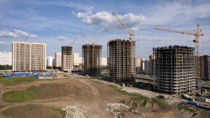 Жилой парк «Сокольники» - ход строительства, май 2025