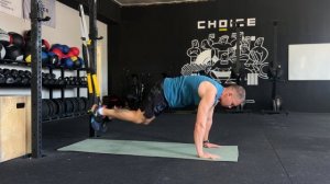 Кранч в TRX