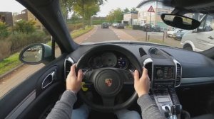 Porsche Cayenne 958 2011 POV test drive