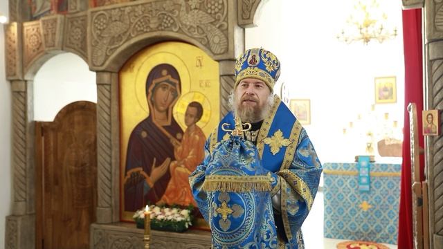 Проповедь митрополита Леонтия в Тихвино-Онуфриевском храме г. Воронежа смотреть онлайн