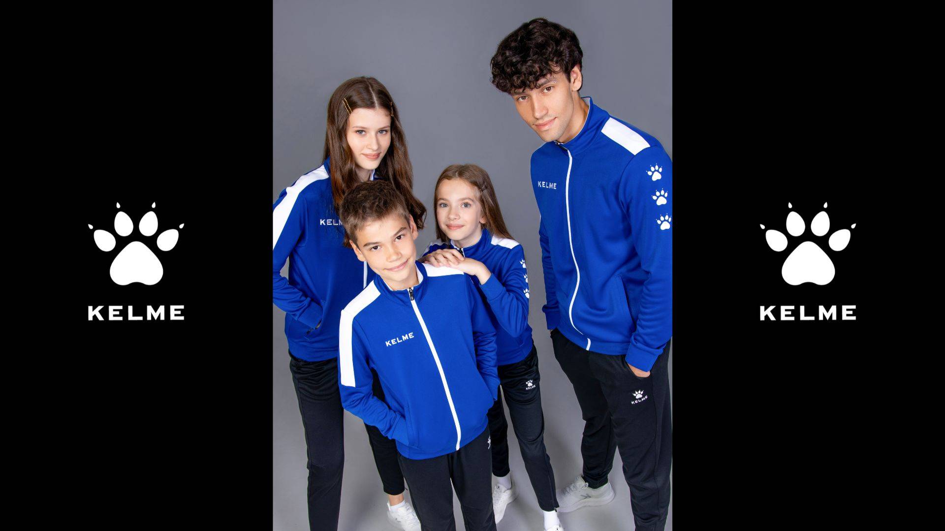 3773200-409. Спортивный костюм для мальчика KELME Tracksuit спортивный костюм для девочки