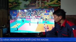 Lắp tivi xiaomi A Pro 55 inches cho khách hàng tại số 38X, đường Hoàng Minh Thảo