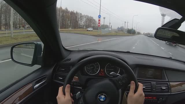 2008 BMW X6 (E71) xDrive35i (N55B30) 3.0L 306HP тест драйв смотреть онлайн