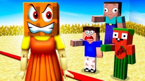 НАЙДИ ПРЕДАТЕЛЯ, ЧТОБЫ ПОБЕДИТЬ! ИГРА В КАЛЬМАРА В МАЙНКРАФТ!