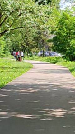 Дорожка в липецком парке