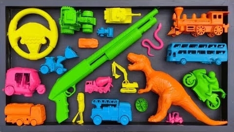 Игрушки для уборки Гоночный автомобиль, Грузовик Молен, Поезд, Автобус Телолет, Танк, Гусеничный тра