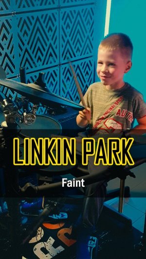 🥁 В 7 ЛЕТ играет LINKIN PARK на барабанах! | FAINT - Кавер от VadimVSDrums #cover #кавер