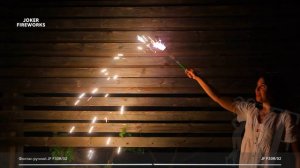 Фонтан ручной JF F30R/02 от производителя Joker Fireworks | Джокер Фейерверки