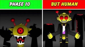 Incredibox Sprunki: 10-я фаза, но в человеческом обличье (новый мод)