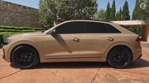 Audi Q8 Facelift — звук, интерьер и экстерьер
