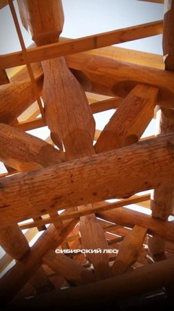 Эксклюзивный сруб Post & Beam Лиственница