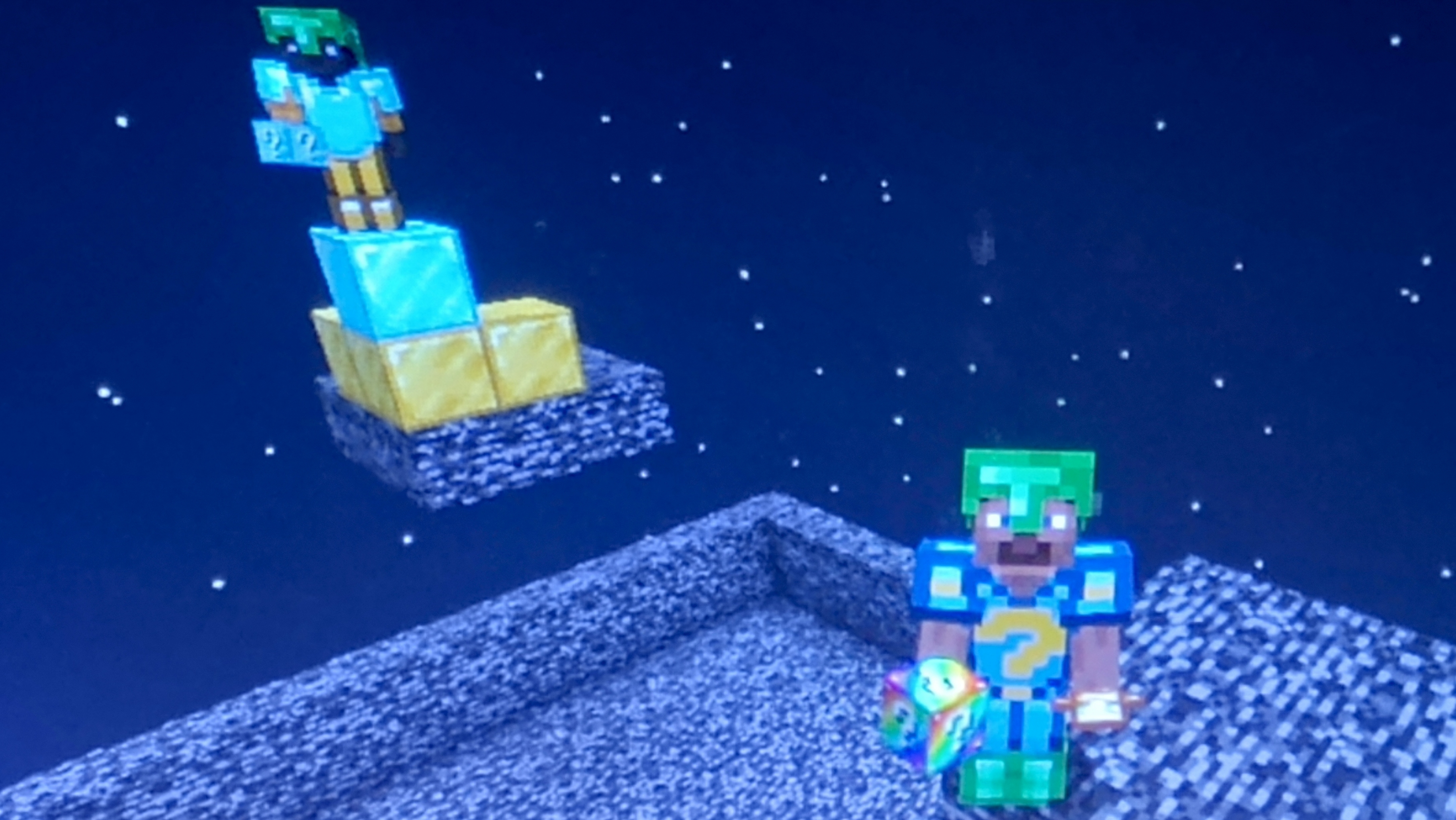 Лаки блок битва Алмазный против Радужного Лаки блока! смотреть онлайн