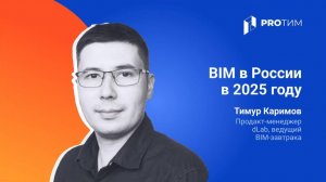 BIM в России в 2025 году. Тимур Каримов
