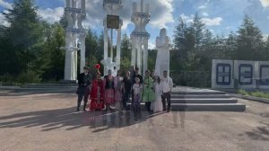 Обряд встречи гостей и участников со всех уголков Якутии