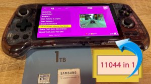 Сборник 11 044 ретро игр для Anbernic RG557 на 1tb карте памяти