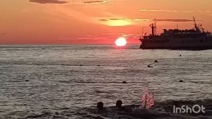 Закат в Лазаревском 04.07.25 🌅