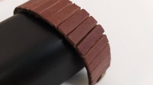 Браслет - перекидушка из кожи, мужской.