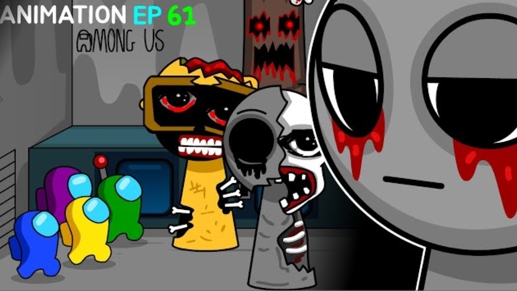 어몽어스 VS SPRUNKI ANIMATION 61