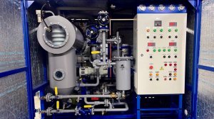 Установка для дегазации и термовакуумной сушки трансформаторного масла типа УВСМ-4\90К