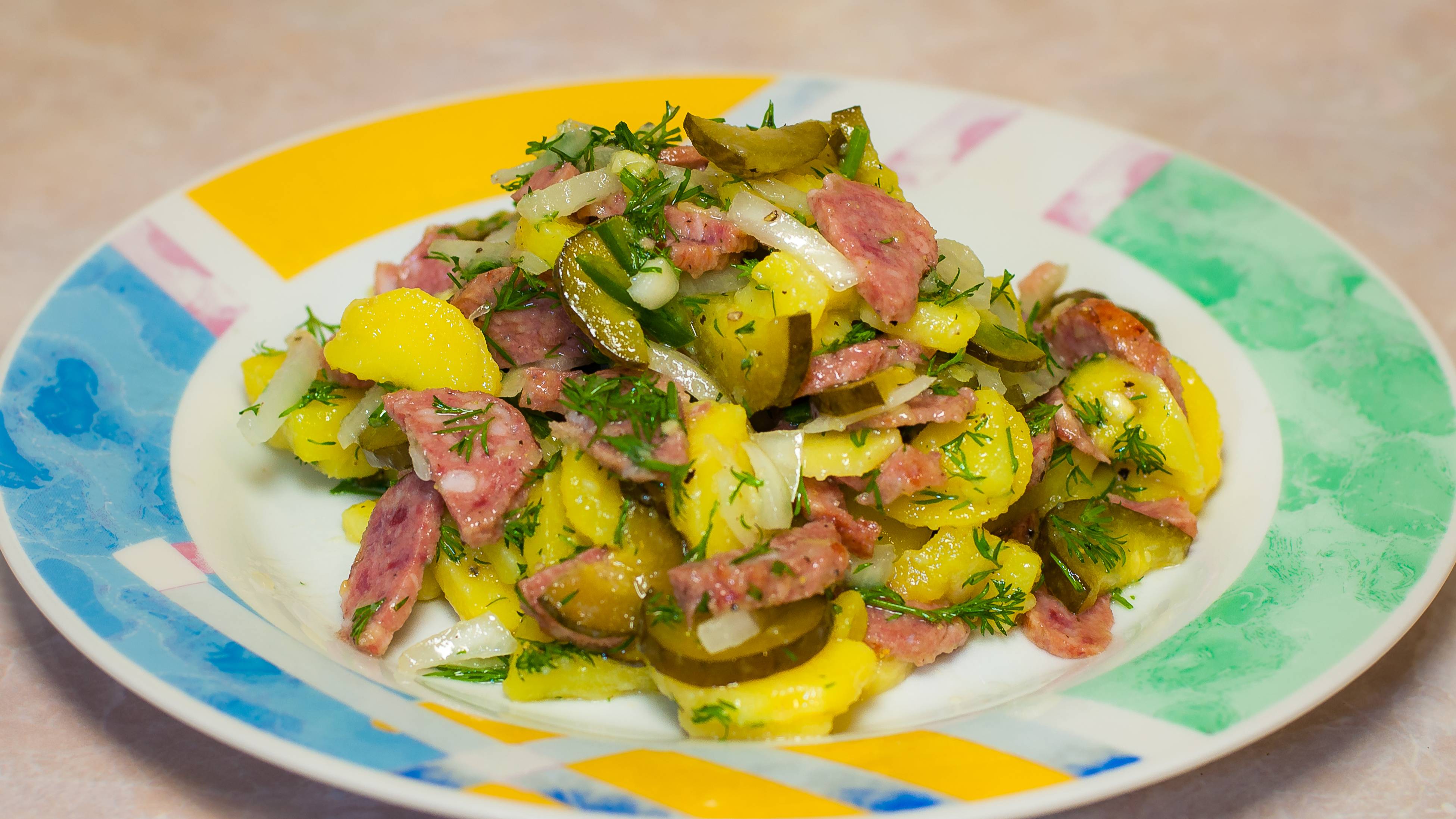 Немецкий картофельный салат