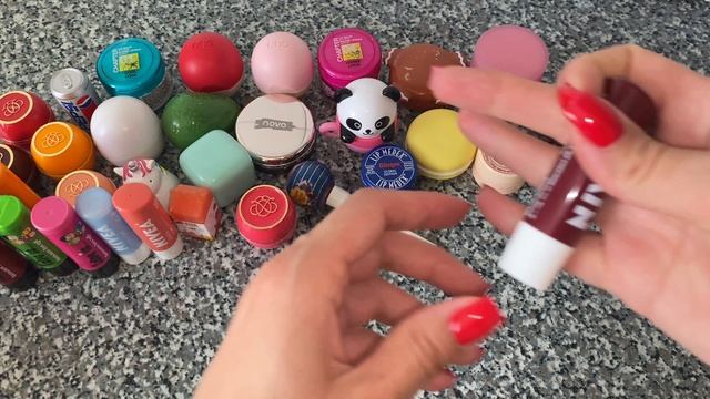 МОИ БАЛЬЗАМЫ ДЛЯ ГУБ 😊❤️ ЧАСТЬ 1
