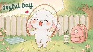 Радостный день с Bunny Lofi 🐇✨ 4-часовая песня Happy Lofi  🎵 расслабляющая музыка 🎧