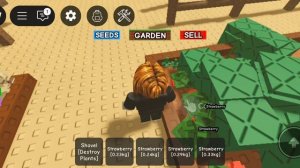 играю в grow a garden roblox