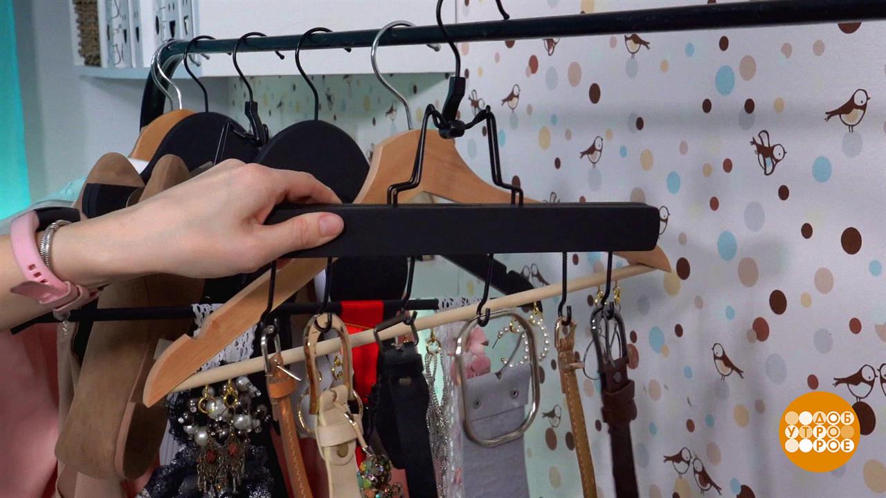 А у нас в шкафу - все по плечикам! Доброе утро. Фрагмент выпуска от 09.07.2025