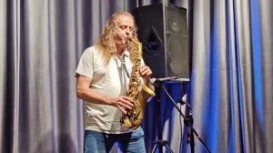Candy Dulfer - Lily Was Here cover - Михаил Рыбников саксофон 08.07.2025 г. Кафе Либерто❤️🙏🎷