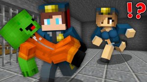 Джей Джей спасает Майки из Тюрьмы в Майнкрафт | Minecraft мультфильм
