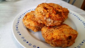Свиные котлеты с грибами