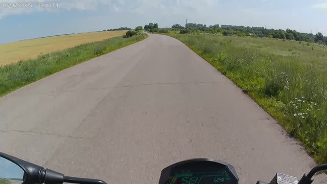 Мотоцикл LIFAN LF175-2E. Дорога к Богдановке.