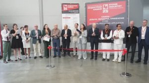 Открытие выставки "Индустрия камня 2025" в Москве