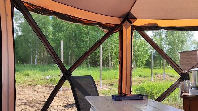 Просто дачные дела и прогулка к речке