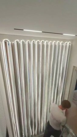 НЕОБЫЧНАЯ перегородка с ЗЕРКАЛОМ