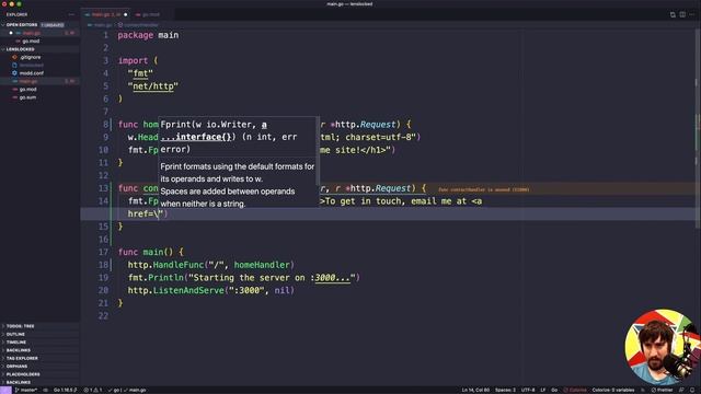 13 - Creating a Contact Page