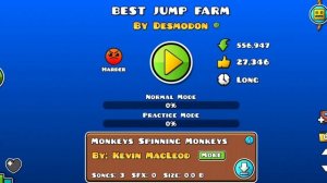 Гайд как за 10 секунд  сделать 1милион прыжков в geometry dash